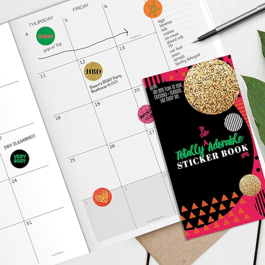 TF Publishing Totally Adorable Planning Sticker Book